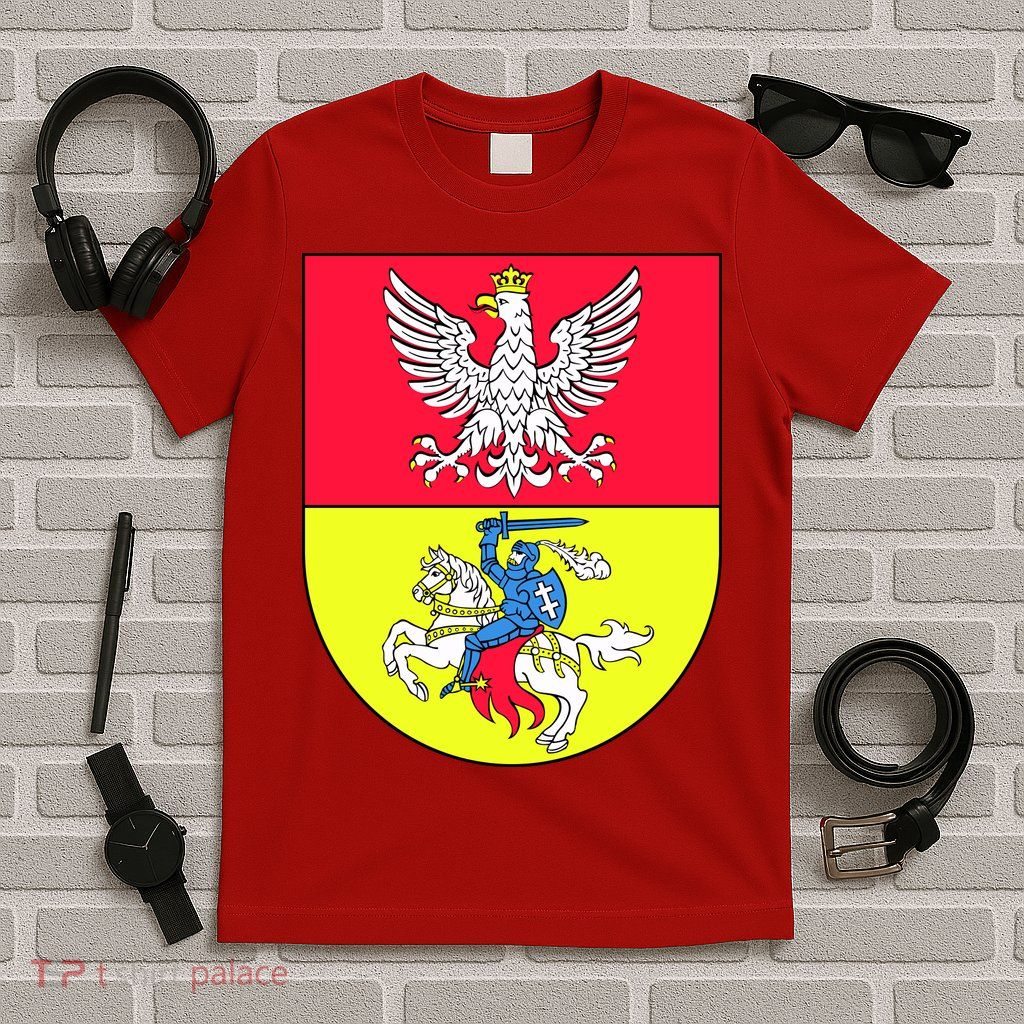 Polish Eagle Bialystok Coat Of Arms City T-Shirt