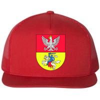 Polish Eagle Bialystok Coat Of Arms City Flatbill Hat