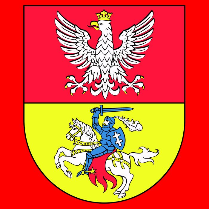 Polish Eagle Bialystok Coat Of Arms City Flatbill Hat