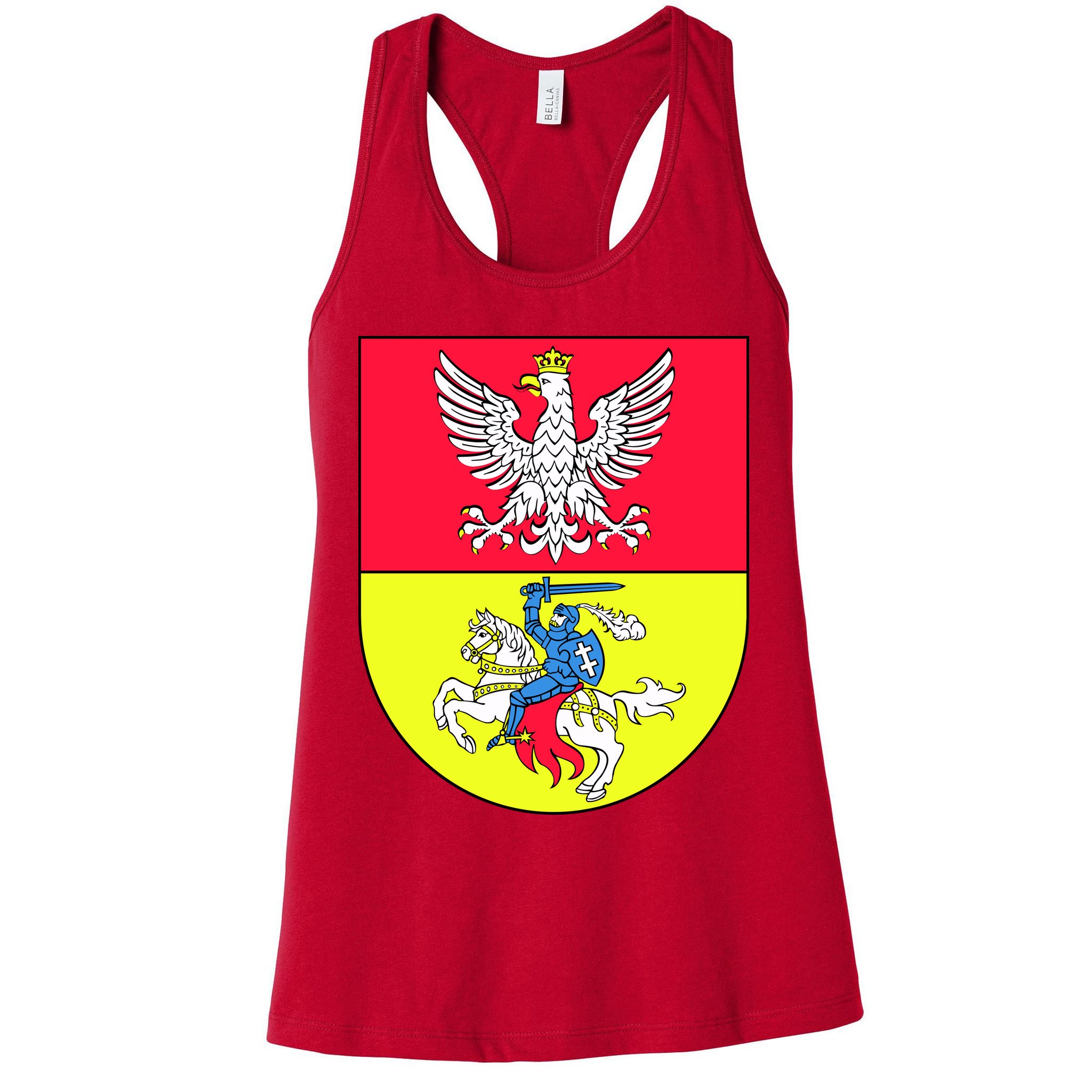 Polish Eagle Bialystok Coat Of Arms City Womens Tank Top