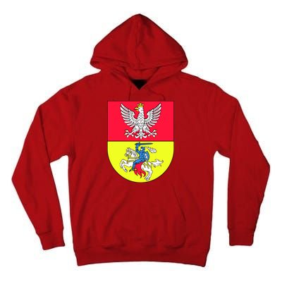 Polish Eagle Bialystok Coat Of Arms City Tall Hoodie