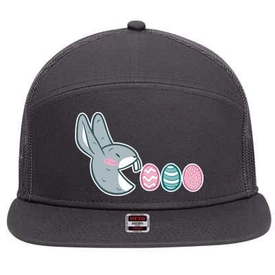 Pac Easter Bunny 7 Panel Mesh Trucker Snapback Hat
