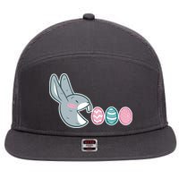 Pac Easter Bunny 7 Panel Mesh Trucker Snapback Hat