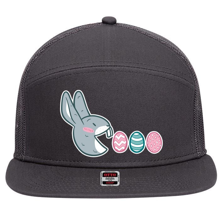 Pac Easter Bunny 7 Panel Mesh Trucker Snapback Hat