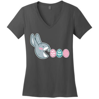 Pac Easter Bunny Women's V-Neck T-Shirt
