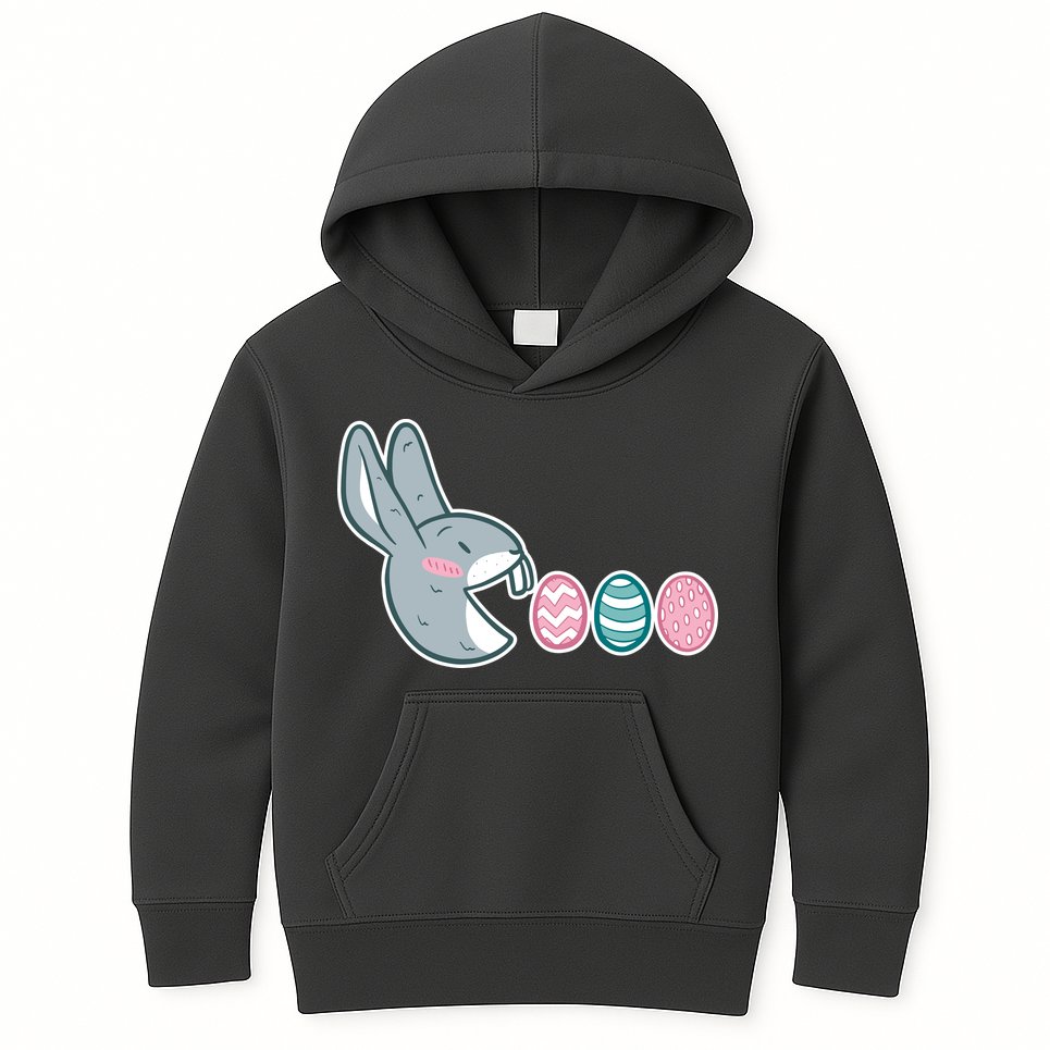 Pac Easter Bunny Kids Hoodie