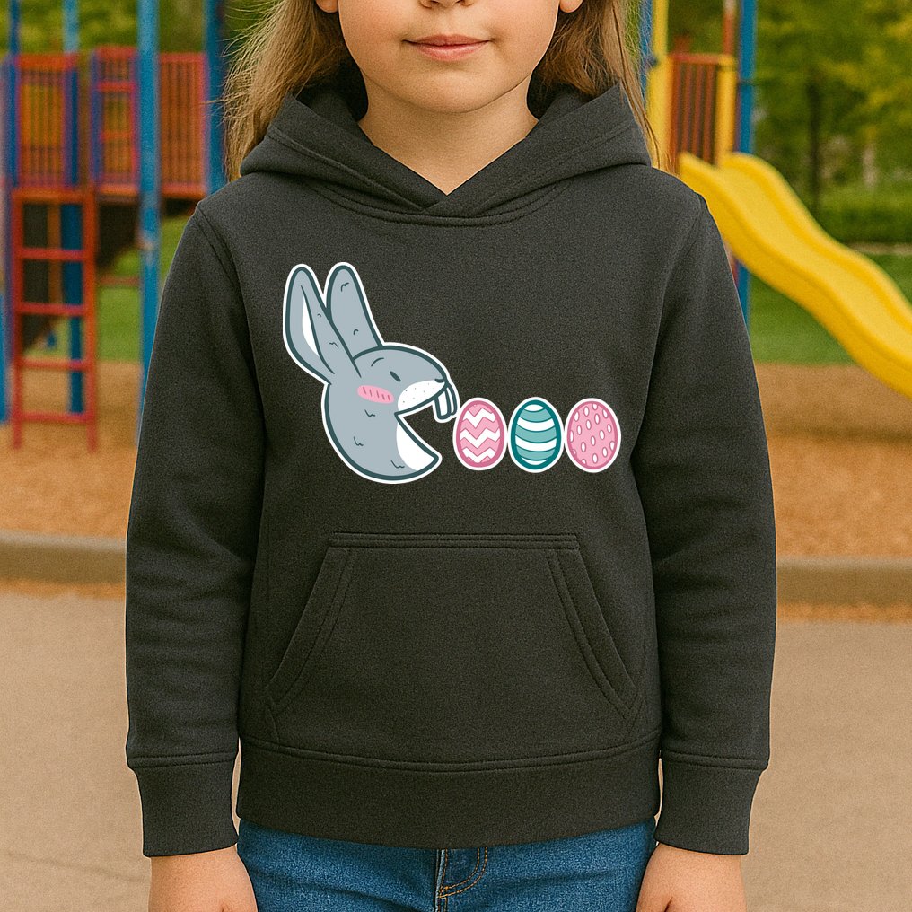 Pac Easter Bunny Kids Hoodie