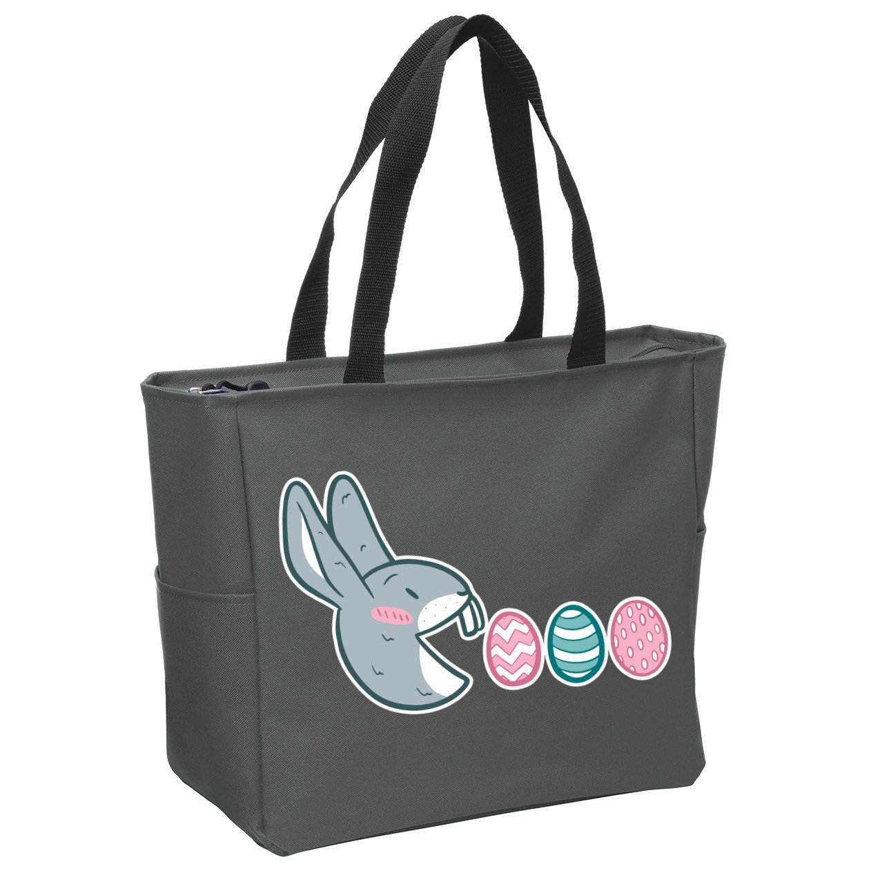 Pac Easter Bunny Zip Tote Bag