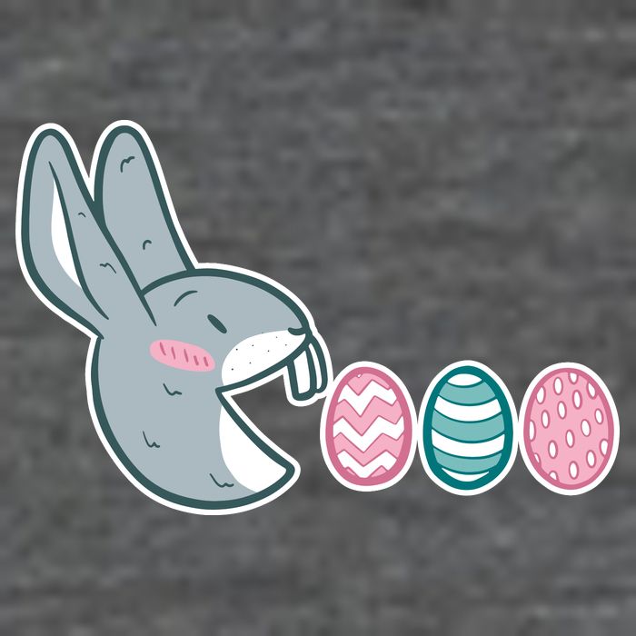 Pac Easter Bunny Zip Tote Bag
