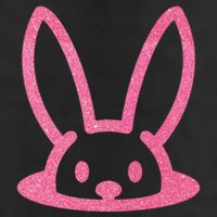 Peaking Easter Bunny Cute 7 Panel Mesh Trucker Snapback Hat