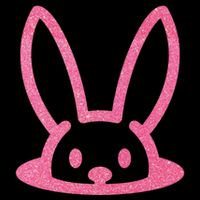 Peaking Easter Bunny Cute Flexfit Unipanel Trucker Cap