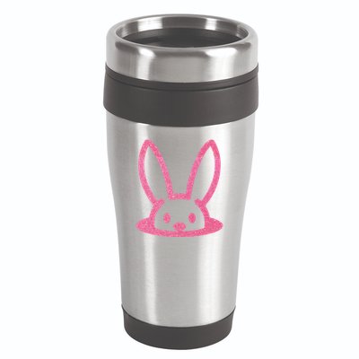 Peaking Easter Bunny Cute 16oz Travel Tumbler