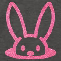 Peaking Easter Bunny Cute Vector Backpack