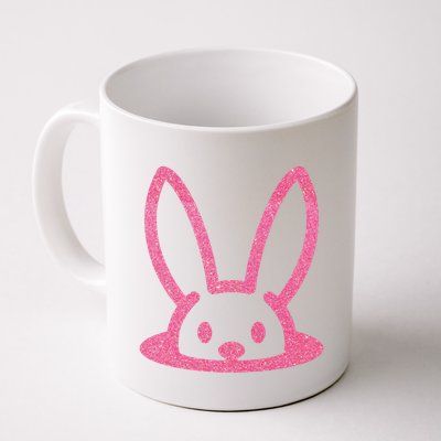 Peaking Easter Bunny Cute Mug
