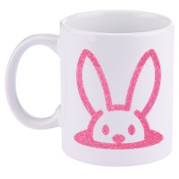 Peaking Easter Bunny Cute 11oz C Handle Ceramic Mug