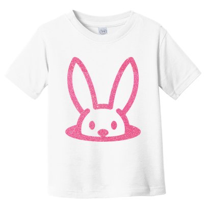 Peaking Easter Bunny Cute Toddler T-Shirt