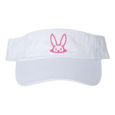 Peaking Easter Bunny Cute Valucap Bio-Washed Visor