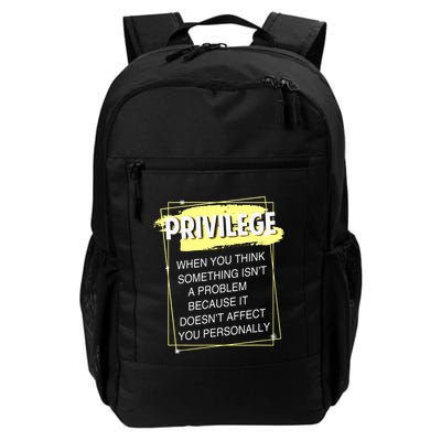 Privilege Explained Civil Rights & Black History Month Backpack
