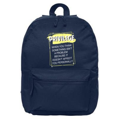 Privilege Explained Civil Rights & Black History Month 16 in Basic Backpack