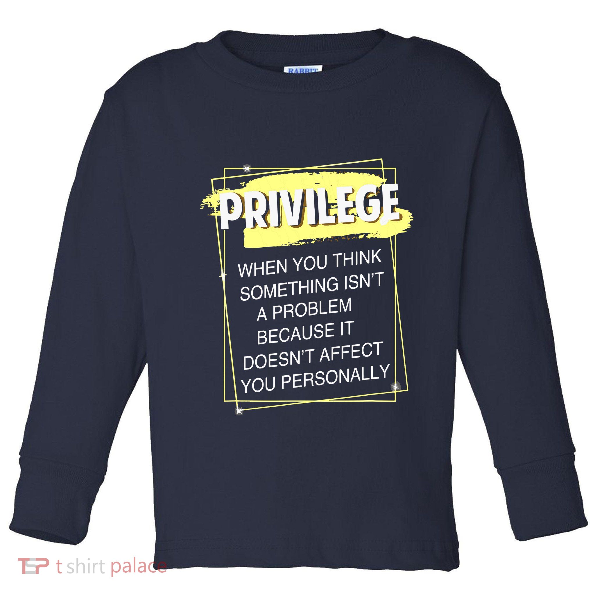 Privilege Explained Civil Rights & Black History Month Toddler Long Sleeve Shirt