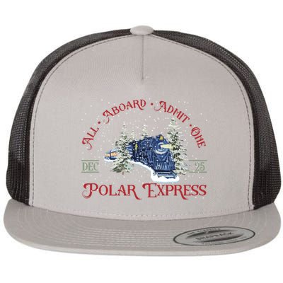 P.O.L.A.R E.X.P.R.E.S.S Christmas Gift For Family Flat Bill Trucker Hat