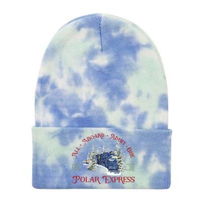 P.O.L.A.R E.X.P.R.E.S.S Christmas Gift For Family Tie Dye 12in Knit Beanie