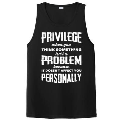 Privilege Explained Civil Rights & Black History Month PosiCharge Competitor Tank