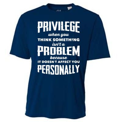 Privilege Explained Civil Rights & Black History Month Cooling Performance Crew T-Shirt