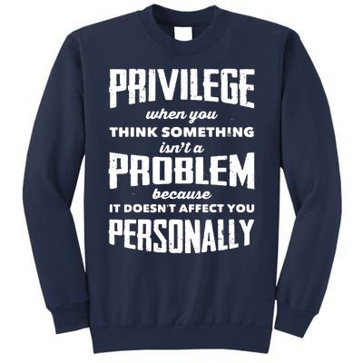 Privilege Explained Civil Rights & Black History Month Sweatshirt