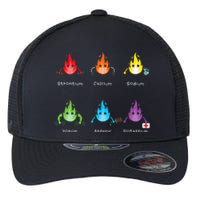 Periodic Elements Chemistry Lover Science Teacher Flexfit Unipanel Trucker Cap