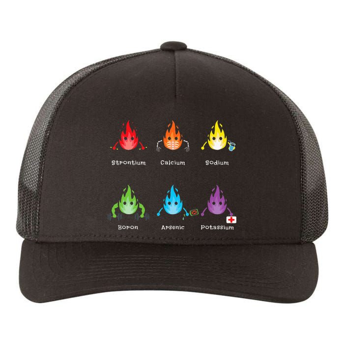 Periodic Elements Chemistry Lover Science Teacher Yupoong Adult 5-Panel Trucker Hat