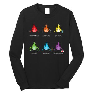 Periodic Elements Chemistry Lover Science Teacher Long Sleeve Shirt