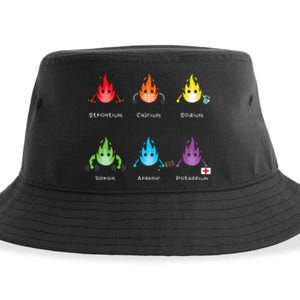 Periodic Elements Chemistry Lover Science Teacher Sustainable Bucket Hat