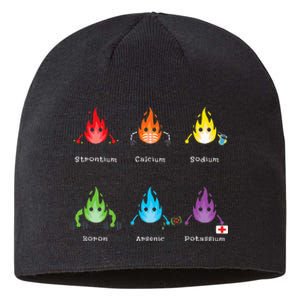 Periodic Elements Chemistry Lover Science Teacher Sustainable Beanie