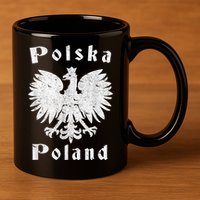 Polish Eagle Coat Of Arms Of Poland Polska 11oz C Handle Ceramic Mug