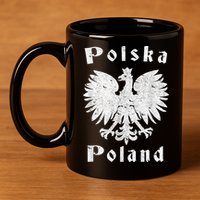 Polish Eagle Coat Of Arms Of Poland Polska 11oz C Handle Ceramic Mug