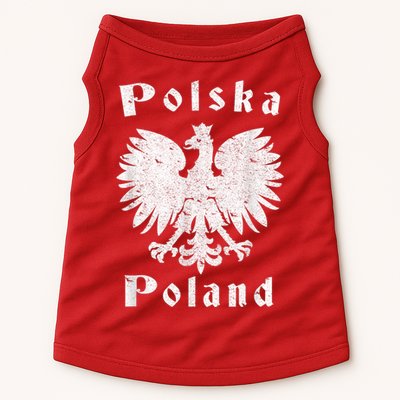 Polish Eagle Coat Of Arms Of Poland Polska Doggie Tank