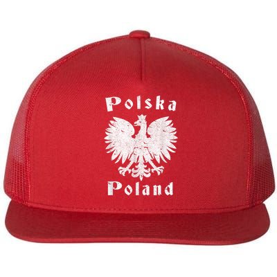 Polish Eagle Coat Of Arms Of Poland Polska Flatbill Hat