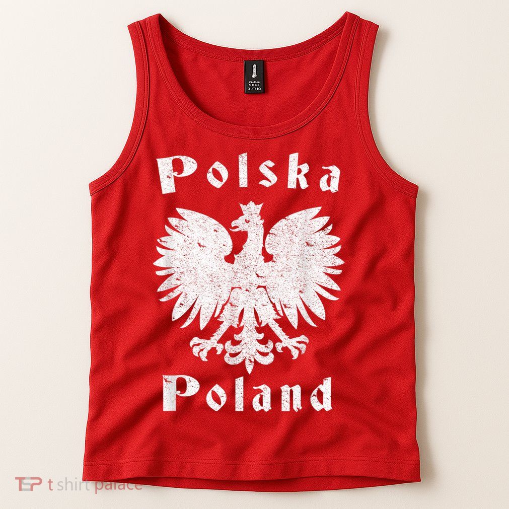 Polish Eagle Coat Of Arms Of Poland Polska Tank Top