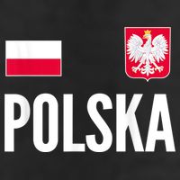 Poland Soccer Jersey Polish Polska  7 Panel Mesh Trucker Snapback Hat