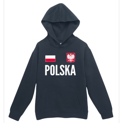 Poland Soccer Jersey Polish Polska  Urban Pullover Hoodie