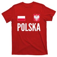 Poland Soccer Jersey Polish Polska  T-Shirt