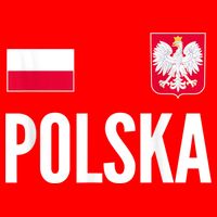 Poland Soccer Jersey Polish Polska  16 in Basic Backpack