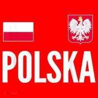 Poland Soccer Jersey Polish Polska  Premium T-Shirt