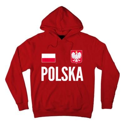 Poland Soccer Jersey Polish Polska  Tall Hoodie