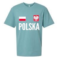 Poland Soccer Jersey Polish Polska  Sueded Cloud Jersey T-Shirt