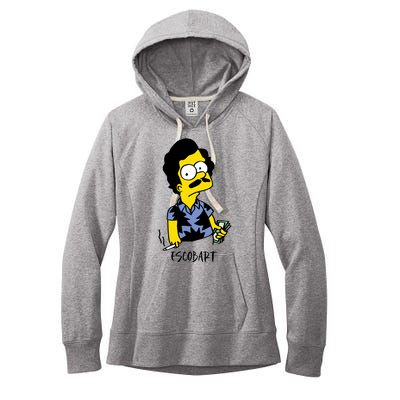 Pablo Escobar Cartoon Parody Design. Women's Fleece Hoodie