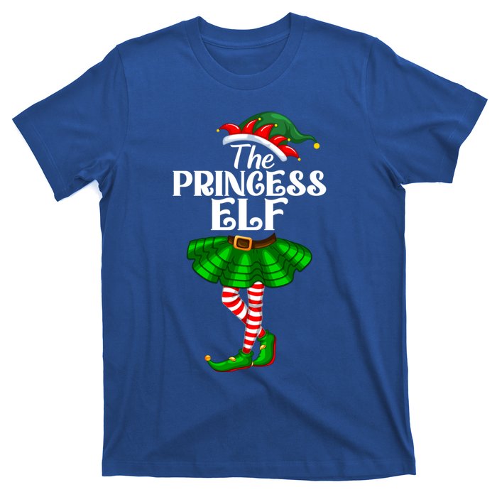 Princess Elf Christmas Costume Matching Family Elf Squad Gift T-Shirt