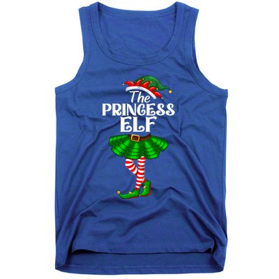 Princess Elf Christmas Costume Matching Family Elf Squad Gift Tank Top