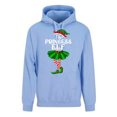 Princess Elf Christmas Costume Matching Family Elf Squad Gift Unisex Surf Hoodie